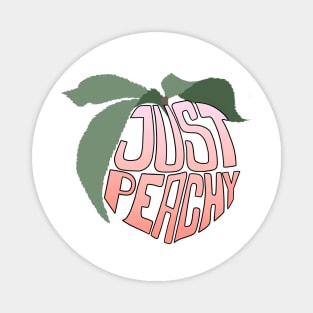 Just Peachy Magnet